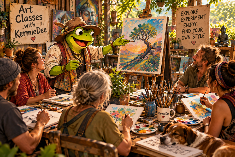 Art Classes with KermieDee — Find Your Own Style